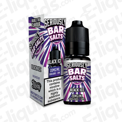 Doozy Vape Co Seriously Bar Salts Black Ice 20mg Nic Salt E-liquid
