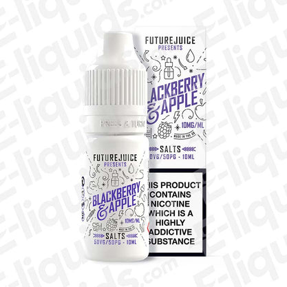 Future Juice Blackberry and Apple 10mg Nic Salt E-liquid