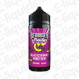 Blackcurrant Honeydew Seriously Fruity Shortfill E-liquid by Doozy Vape Co on a white background, 100ml bottle, 70VG/30PG.