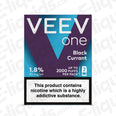 VEEV One Blackcurrant 20mg Prefilled Pods