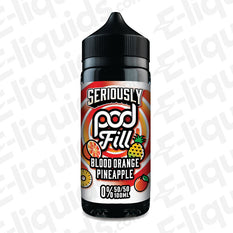 Doozy Vape Co Seriously Pod Fill Blood Orange Pineapple 100ml Shortfill E-liquid