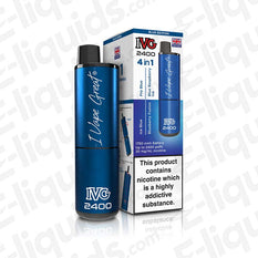 IVG 2400 4-in-1 Rechargeable Prefilled Pod Kit Blue Edition