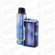Lost Mary NERA30K FULLVIEW Prefilled Pod Kit with sleek design and built-in battery for vapers.