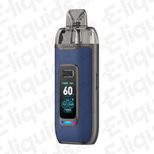 OXVA VPrime Pod Vape Kit featuring a digital display and compact design for versatile vaping styles.