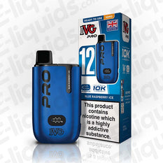 IVG Pro 12 10mg Prefilled Pod Kit Blue Raspberry Ice