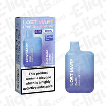 Lost Mary BM600 20mg Prefilled Pod Kit Blue Razz Cherry
