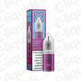 Blue Razz Cherry Blast Nic Salt E-liquid by Pod Salt Nexus in packaging, highlighting sweet blue raspberry and cherry flavors.