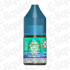 Blue Razz Cherry RandM 7000 Nic Salt E-liquid by Fumot in a blue bottle, ideal for MTL vaping.