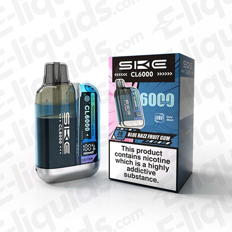 6k crystal vape Strawberry Burst SKE CL6000 Kit