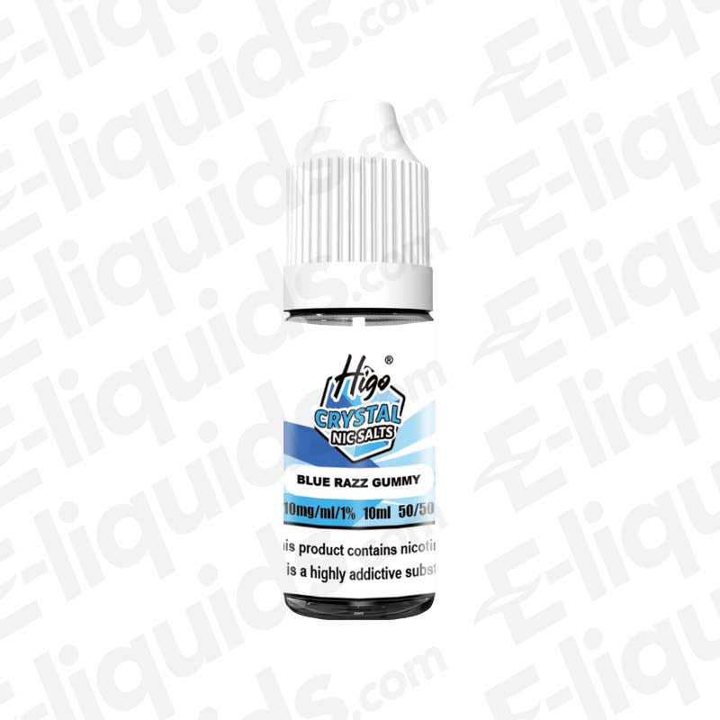 breeze watermelon vape Blue Razz Gummy Crystal Nic Salt E-liquid by Higo