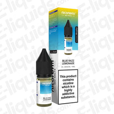 Nicorefill Nic Salts Blue Razz Lemonade 20mg Nic Salt E-liquid