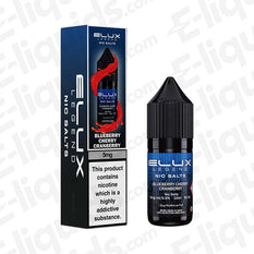 Blueberry Cherry Cranberry Nic Salt E-liquid by Elux Legend