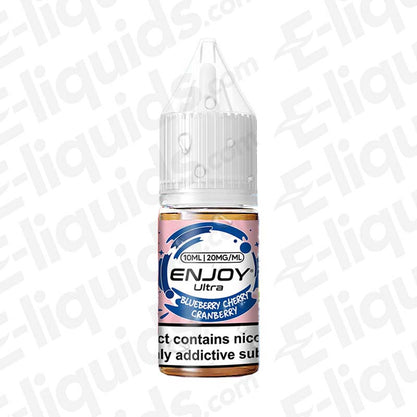 ENJOY Ultra Blueberry Cherry Cranberry 20mg Nic Salt E-liquid