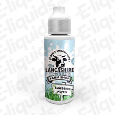 Lancashire Creamery Blueberry Muffin E-liquid 100ml Shortfill Bottle