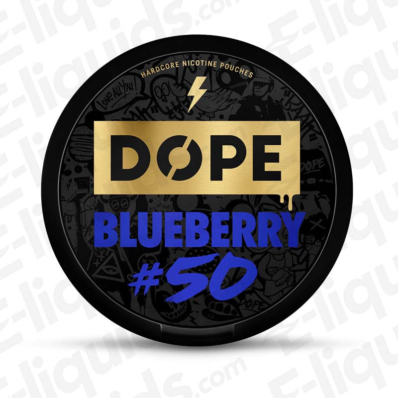 DOPE Blueberry Nicotine Snus Pouches | Smokeless & Tobacco Free Nicotine DOPE Blueberry Nicotine Snus Pouches | Smokeless & Tobacco Free Nicotine
