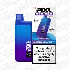 PIXL 8000 20mg Prefilled Pod Kit Blueberry Raspberry