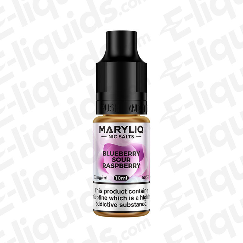 Blueberry Sour Raspberry Nic Salt Vape Juice by Maryliq