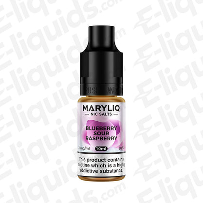 Maryliq Blueberry Sour Raspberry 20mg Nic Salt E-liquid