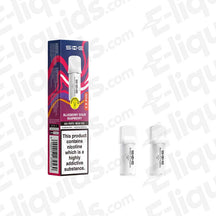 SKE 600 Pro 20mg Prefilled Pods Blueberry Sour Raspberry