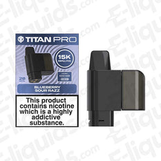 Titan Pro Blueberry Sour Razz 20mg Prefilled Pods