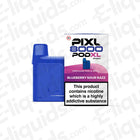 PIXL 8000 Pod Blueberry Sour Razz, 8000 puffs, 20mg nicotine, TPD compliant vaping