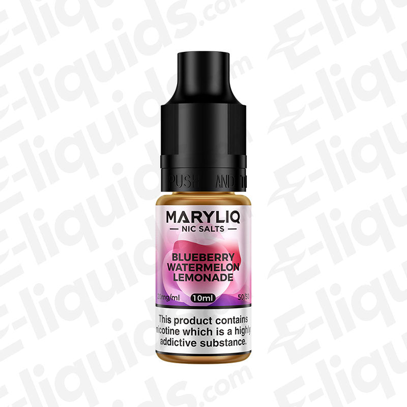 Blueberry Watermelon Lemonade Nic Salt Vape Juice by Maryliq Blueberry Watermelon Lemonade Nic Salt Vape Juice by Maryliq