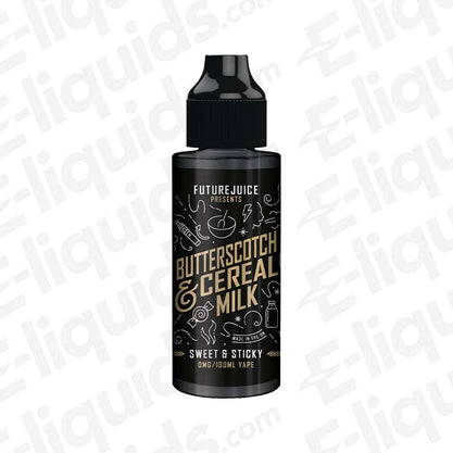 Future Juice Butterscotch and Cereal Milk 100ml Shortfill E-liquid