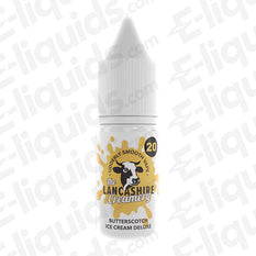 Lancashire Creamery Butterscotch Ice Cream 20mg Nic Salt E-liquid