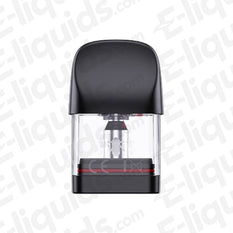 Uwell Caliburn G3 Replacement Pod with 0.6 Ohm Mesh Coil for MTL Vaping, 2ml Capacity, Side Filling, shown upright.