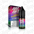 Cherimoya Grapefruit & Berries Nic Salt E-liquid by Just Juice, 10ml bottle with vibrant packaging, 50VG/50PG, ideal for pod kits.