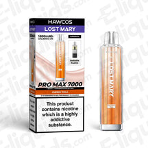 HAWCOS x Lost Mary Pro Max 7000 20mg Prefilled Pod Kit Cherry Cola
