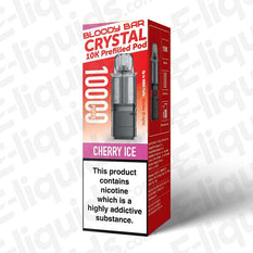 Bloody Bar Crystal 10K 20mg Prefilled Pods Cherry Ice