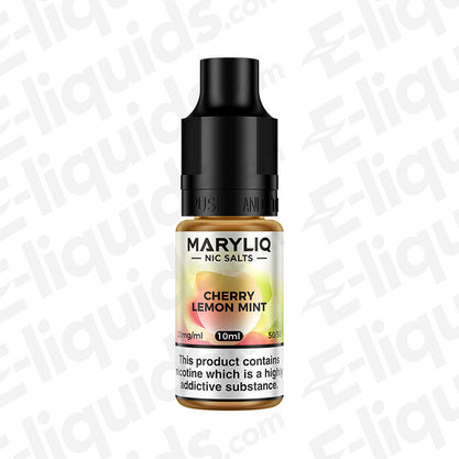 Maryliq Cherry Lemon Mint 20mg Nic Salt E-liquid