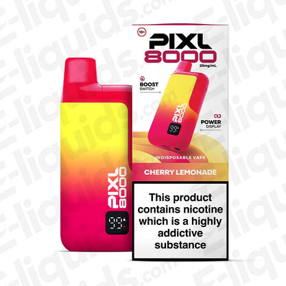 PIXL 8000 20mg Prefilled Pod Kit Cherry Lemonade