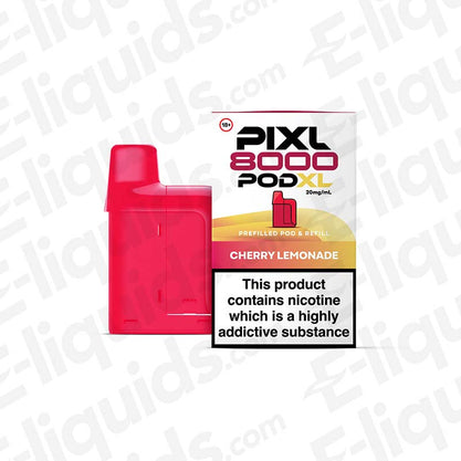 PIXL 8000 20mg Prefilled Pods Cherry Lemonade