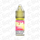 Cherry Peach Lemon OX Passion Nic Salt E-liquid by OXVA bottle, featuring sweet and tangy flavors, 10mg strength, for smooth vaping.