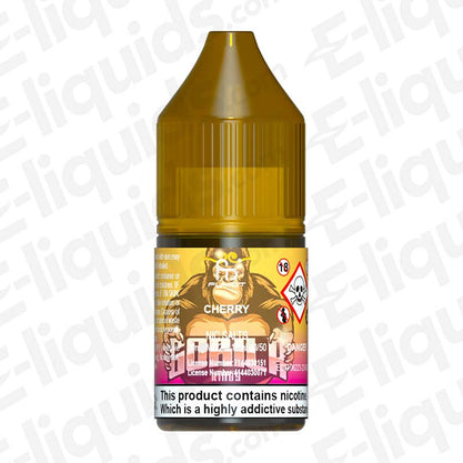 Cherry RandM Tornado 7000 Nic Salt E-liquid by Fumot, 10mg and 20mg nicotine strength, 50/50 PG/VG ratio.