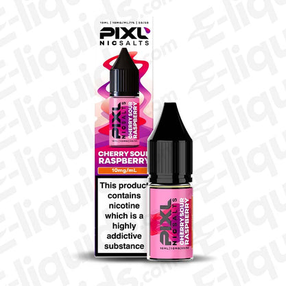 PIXL Nic Salt Vape Juice Cherry Sour Raspberry