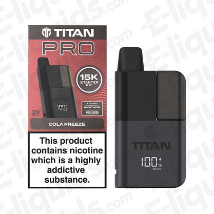 Titan Pro Cola Freeze 20mg Prefilled Pod Kit