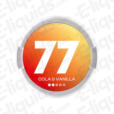 77 Light Cola Vanilla 5mg Nicotine Pouches