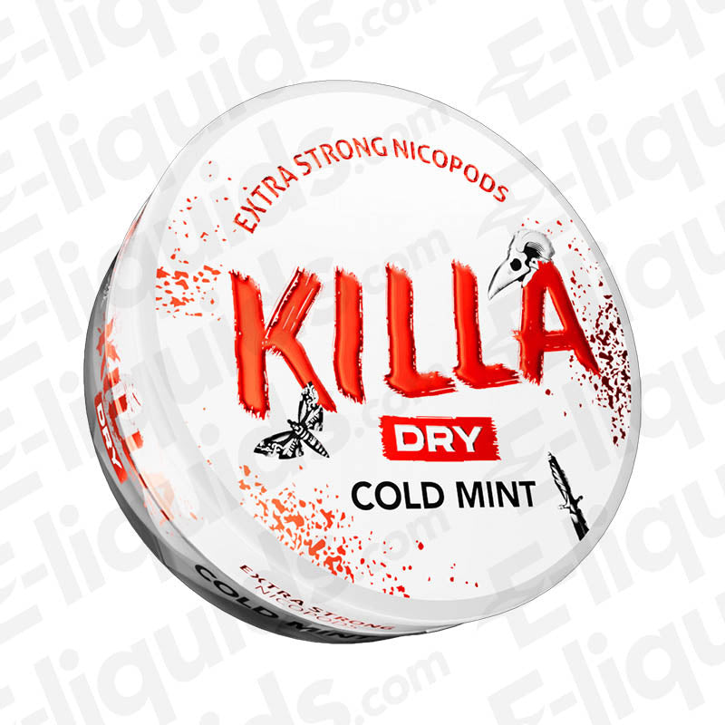 killa tobacco Nicotine Pouches Killa Exclusive Cold Dry Nicotine