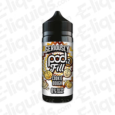 Doozy Vape Co Seriously Pod Fill 2 Cookie Dough 100ml Shortfill E-liquid
