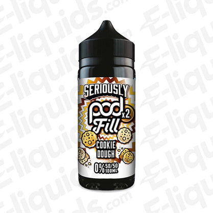 Doozy Vape Co Seriously Pod Fill 2 Cookie Dough 100ml Shortfill E-liquid