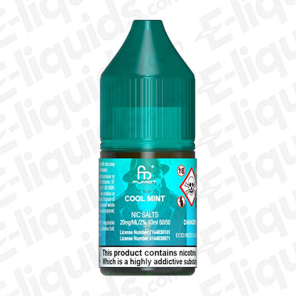 Cool Mint RandM 7000 Nic Salt E-liquid by Fumot in a 60ml bottle with 20mg nicotine strength.