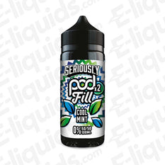 Doozy Vape Co Seriously Pod Fill 2 Cool Mint 100ml Shortfill E-liquid