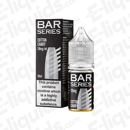 Bar Series Black Edition Cotton Candy 20mg Nic Salt E-liquid