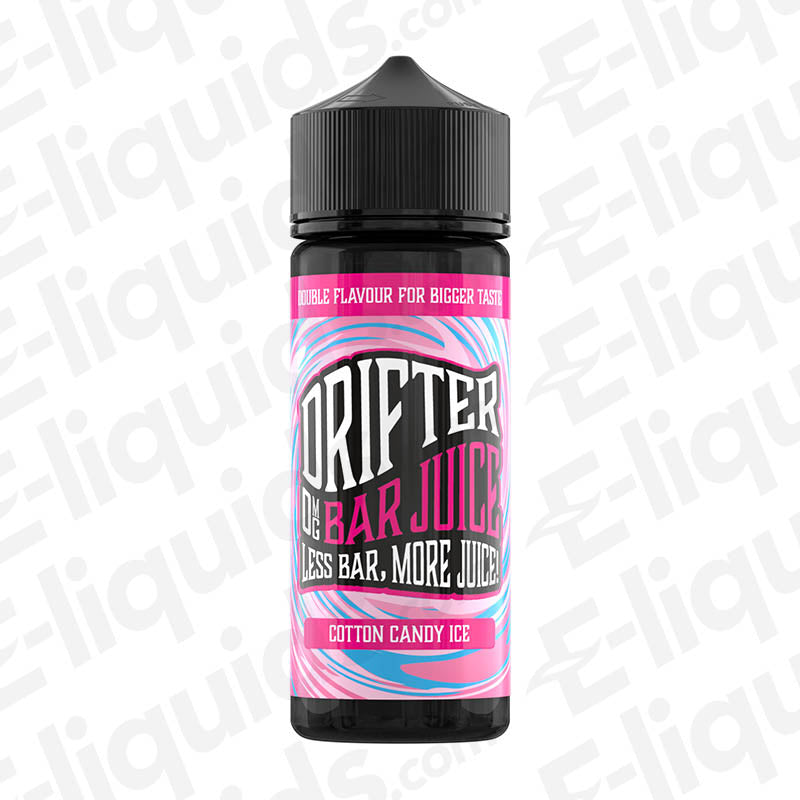 Drifter Cotton Candy and Ice 100ml Shortfill Vape Juice Drifter Cotton Candy and Ice 100ml Shortfill Vape Juice