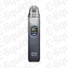 OXVA Xlim Pro 2 Pod Kit in Dark Shadow color with a 1300 mAh battery displayed, featuring a compact design and USB-C port.