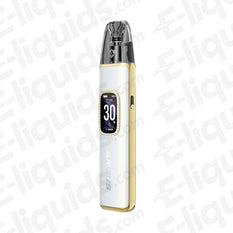 Voopoo Argus G3 Special Edition Diamond White Vape Pod Kit with TFT screen, 30W power, and Type-C charging.