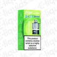 Vaporesso Dojo Blast 6000 Double Apple Prefilled Pod packaging, featuring mesh coil and nicotine warning label.